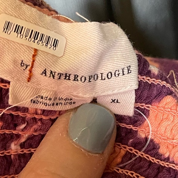 Anthropologie Ruched Ruffle Halter Top XL - Picture 9 of 11